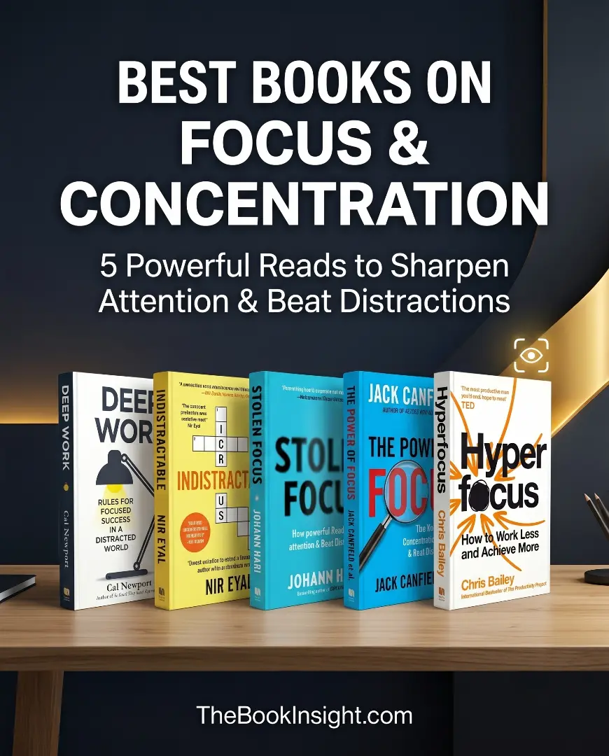 Top 5 Best Books on Focus 2025