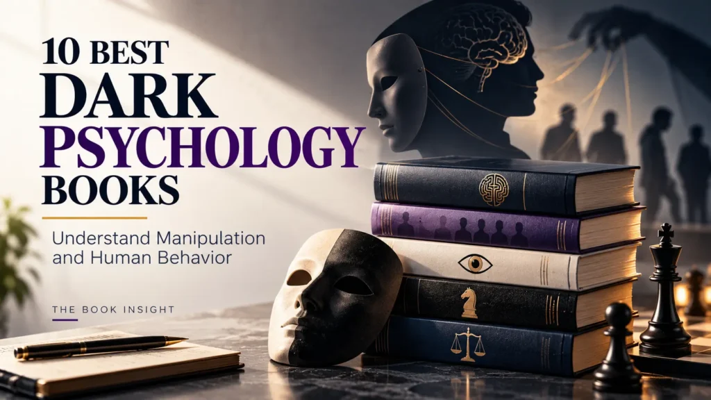 10 best dark psychology books to understand manipulation and human behavior