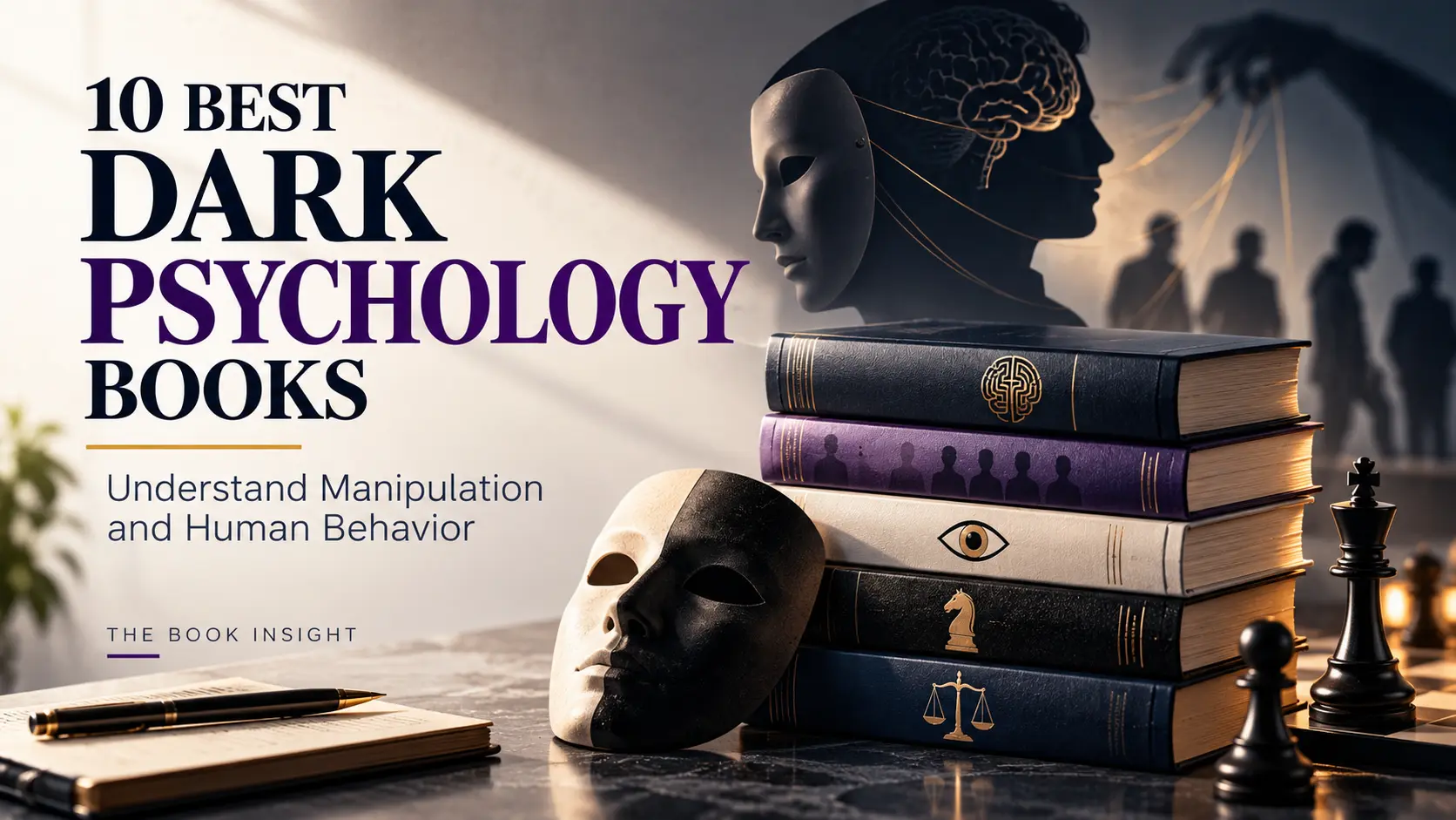 10 best dark psychology books to understand manipulation and human behavior