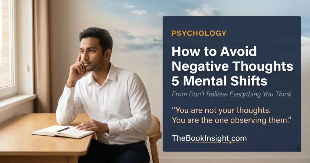 How to Avoid Negative Thoughts